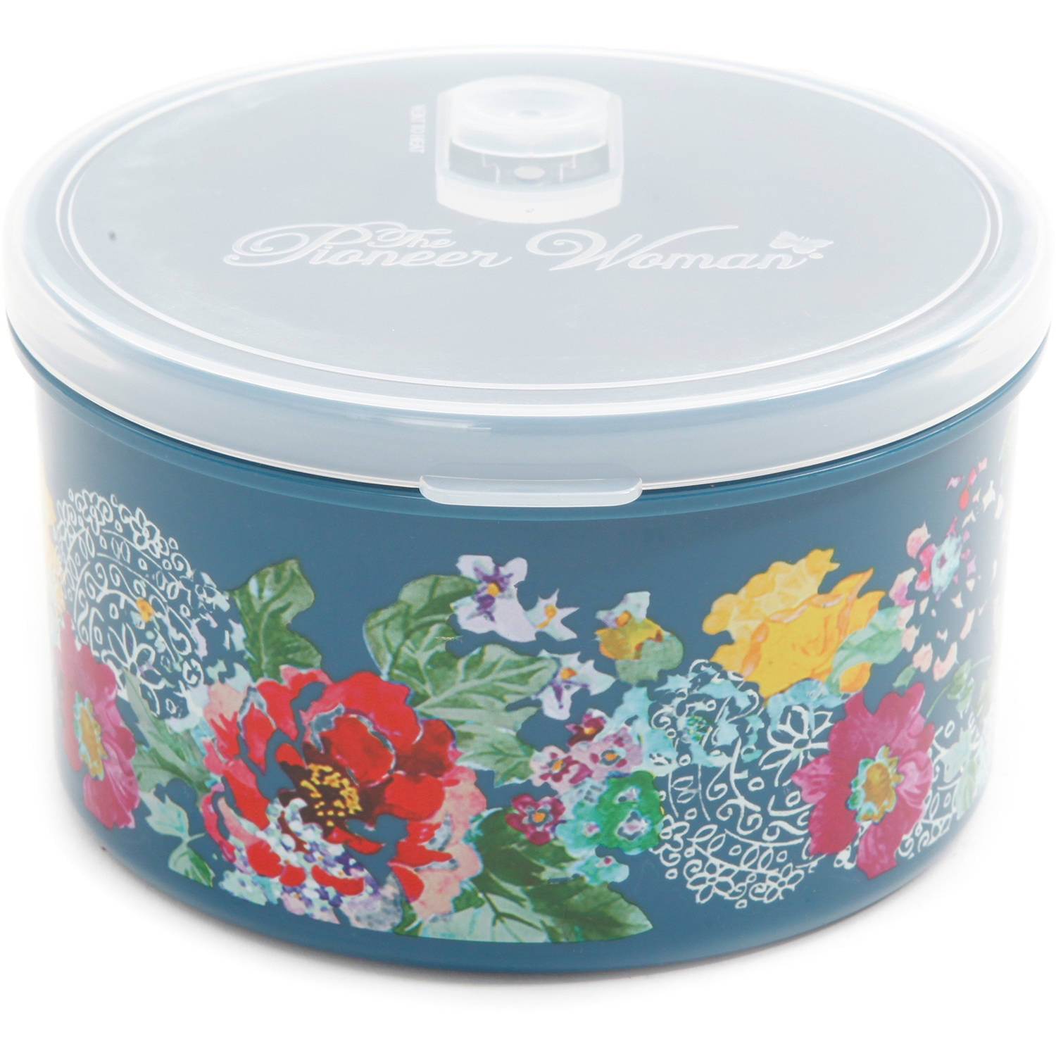 The Pioneer Woman Country Garden 42 oz Round Container, Multiple Colors