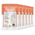 thumbnail image 2 of Nature's Turn Freeze-Dried Peach Crisps, Pack of 6, (0.53oz Each), 2 of 7