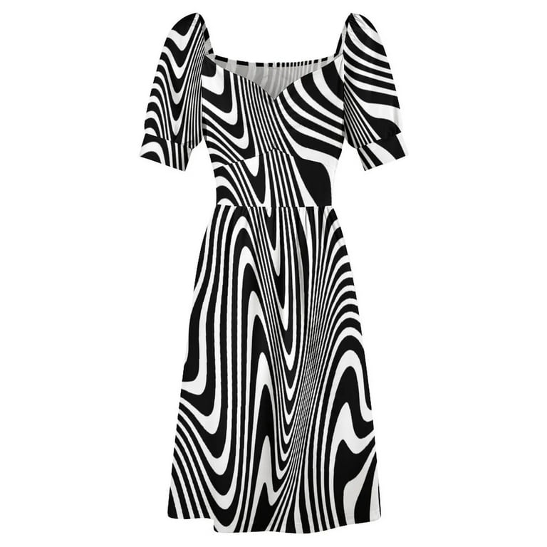 black and white dress illusion In 2015, a photograph of a dress went viral, dividing viewers over whether its colors were blue and black or white and gold. This optical illusion highlighted differences in human color