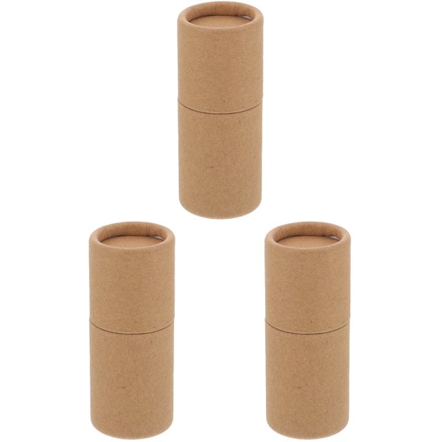 Caja de embalaje de 3 piezas con forma de bola rodante, tubos de papel para manualidades, platos de papel para organizar el escritorio