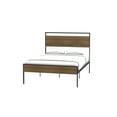 thumbnail image 3 of Queen Size Metal Platform Bed Frame with Plastic Foot Pads, Metal Lath, Large Storage Space, 3 of 8
