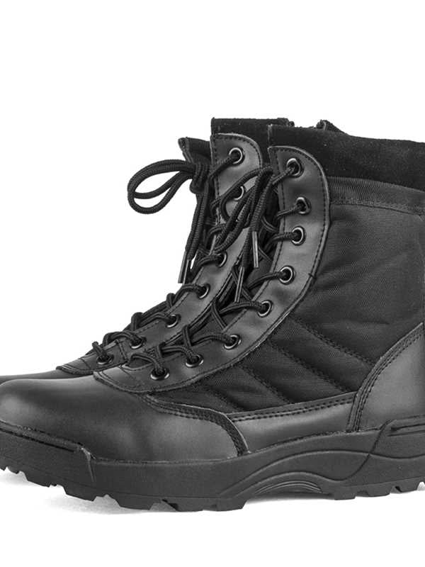 Military Tactical Mens Boots ,Special Force Leather Desert Combat Ankle Boot Army Men's Shoes