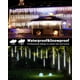 thumbnail image 2 of Luces tipo lluvia Meteor Shower iBayCon, 20 tubos, 640 LED, 40 cm, 2 of 7