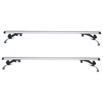 Universal Roof Rack Cross Bars, 46.06" Aluminum Car Roof Rack Crossbars, Adjustable Rooftop Luggage Rack Cargo
