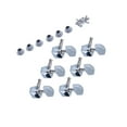 thumbnail image 2 of pitrice 6 Pièces Guitare Corde Tuning Clé Pions Tuners Set 3Right3Left pour Guitare, 2 of 9