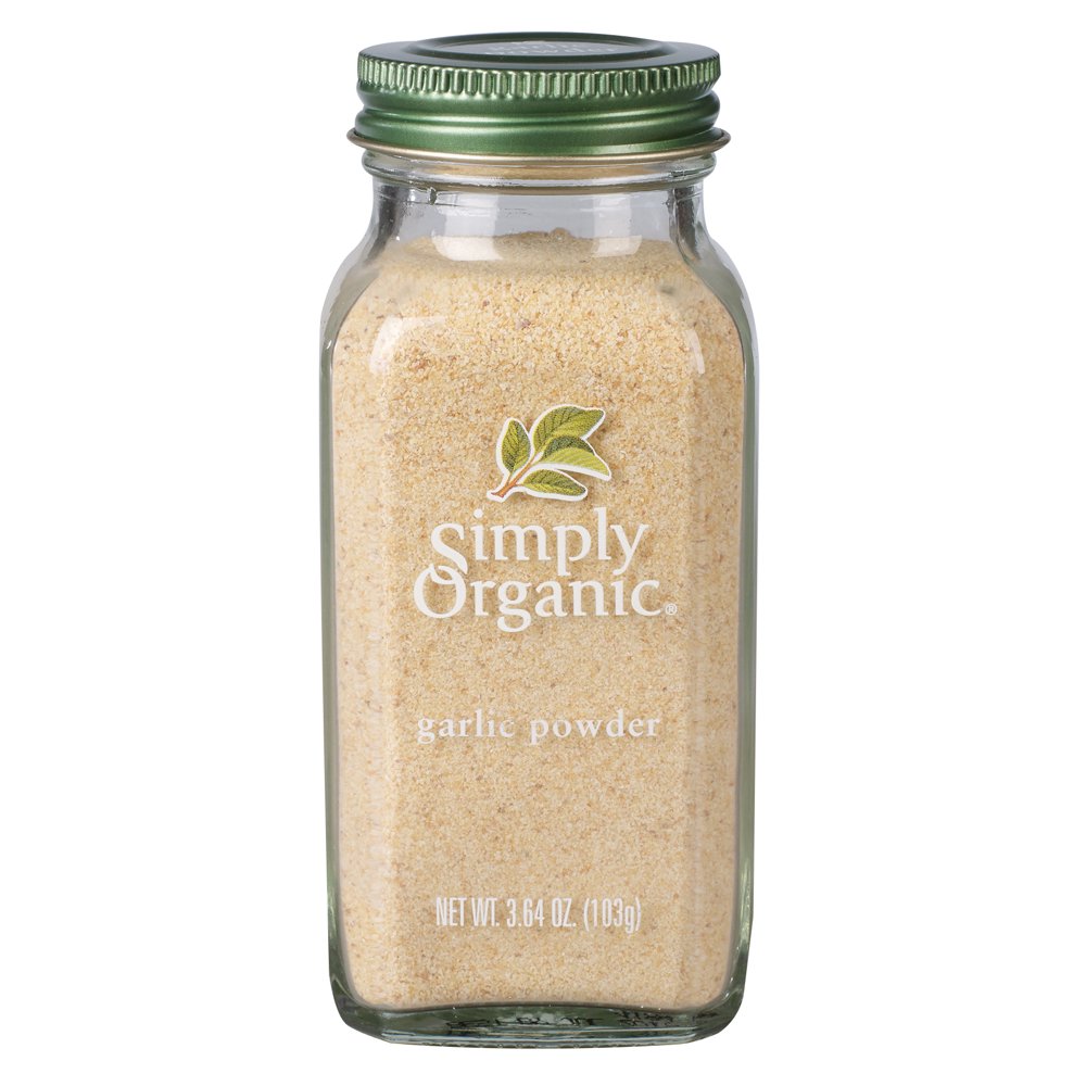 Simply Organic Garlic Powder Certified Organic 3.64 oz. bottle