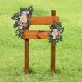 thumbnail image 3 of 2x Wedding Arch Flowers Sunflowers Decor Rustic for Backdrop Door Party purple orange, 3 of 9