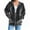 c01Gray, variant on Women's Velour Hooded Jacket Long Sleeve Full Zip Outerwear Full Winter Soft Warm Velvet Jacket with Side Pockets