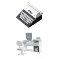 thumbnail image 1 of 1/12 Dollhouse Miniature Mini Office Computer Typewriter Ornament Decor Toys CUTICAT Mini figuras de máquina de escribir, 1 of 8