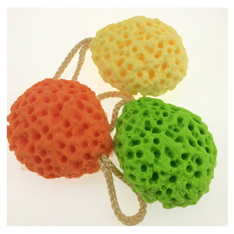 Factory Honeycomb Bath Cotton Non-Scattered Super Soft Sponge Ball