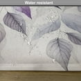 thumbnail image 5 of Ambesonne Purple Place Mats Set of 4, Cascading Down Leaves Fall, Standard Size, Coconut Quartz and Lilac, 5 of 5
