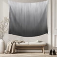 thumbnail image 5 of Grey Ombre Large Tapestry for Bedroom Wall Hanging Tapestry, Contemporary Gradient Abstract Art Ceiling Backdrop Tapestries Poster Blanket Wall Decor for Teens Room Living Room Dorm 100" x 59", 5 of 8