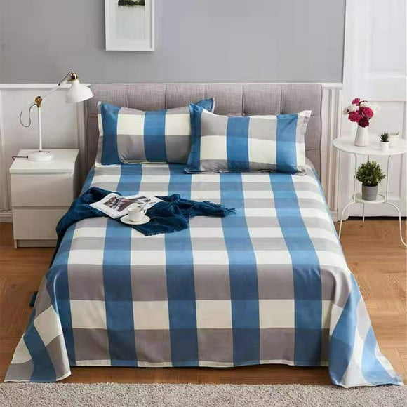 Full Size Sheet Sets,Full Size Sheet Set,Bedding Set Bedding Sheet and Pillowcase 3 Piece Set with 2 Pillowcases 1 Flat Sheet Sheet Set Shrink Counterac Fade Counteractive Easy Care,Bedding Sets Full
