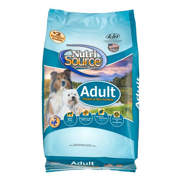 NutriSource Adult Dry Dog Food, 1.5 lb