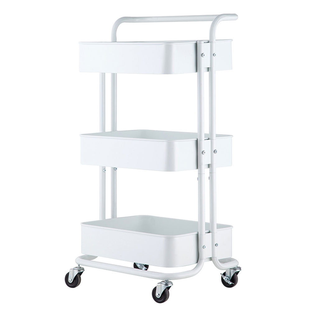 Lowestbest 3-Tier Kitchen Storage Utility Cart, Microwave Oven Stand Storage Cart, Multifunction Storage Cart for Bedroom, Kitchen, Office Lowestbest 3-Tier Kitchen Storage Utility Cart, Microwave Oven Stand Storage Cart, Multifunction Storage Cart for Bedroom, Kitchen, Office