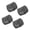 Gray-4pcs, variant on Livestock Sheep and Goat Leg Wrap Polyester Equine Leg Bandages With AntiSlip Design For Training