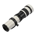 thumbnail image 1 of Cámara de teleobjetivo mf Super teleobjetivo zoom lente f/8.3-16 420-800 mm t monte + filtros uv/cpl/fld conjunto + 2x 420-800 mm lente de teleconvertidor + anillo adaptador t2-af párrica, 1 of 7