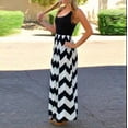 thumbnail image 3 of Baqcunre Corset Dress Long Dress Plus Sundrss Boho Maxi Lady Summer Size Striped Dress Beach Womens Women'S Dress Long Dresses For Women Womens Dresses Black Dress M, 3 of 7