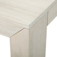 thumbnail image 5 of Plank+Beam 72" Modern Dining Table for 6, Solid Wood Rectangular Dining Table for Kitchen/Dining Room, White Wirebrush, 5 of 13