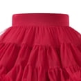 thumbnail image 5 of XXWXYD Girls Pleated Tu𝗍u Skirt Multi Layer Fluff𝗒 Tulle Ballet Pettiskirt Princess Par𝗍y Dress Up Short Skirt Birthday Costum𝖾 Flared Dance Wear Toddler, 5 of 5