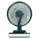 thumbnail image 2 of Campana Para Cocina USB Desk Fan, Rechargeable Mini Portable Fan, 180° Automatic Shaking Desktop Fan With 4 Speeds, LED Display, Strong Airflow Quiet, 2 of 8