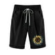 thumbnail image 1 of Mujeres Pantalones Cortos Casual Estampado Elástico de la Cintura Medio Pantalones Cortos, Casual con Bolsillos para el Uso Diario, 1 of 3