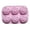 Light Purple, variant on 6-Cavity Rose Silicone Molds, Food Grade Baking Mold for Chocolate Candy Mousse, Easy Release Soap & Ice Tray, Dishwasher Safe, Baking Supplies, 6.4x9.4 Inch