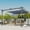 Gray, variant on Outsunny 11.5'x11.5' Retractable Patio Gazebo Pergola, UV Resistant, Gray