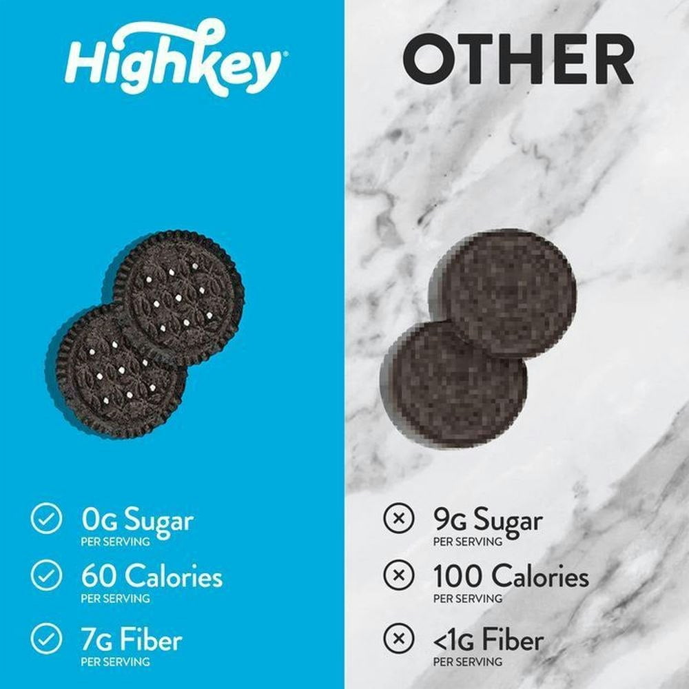 High Key Snacks Cookie Sandwich Original 3.63 oz (Pack Of 9)