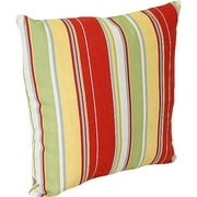 Angle View: Medium Outdoor Toss Pillow, Colorful Cabana Stripe