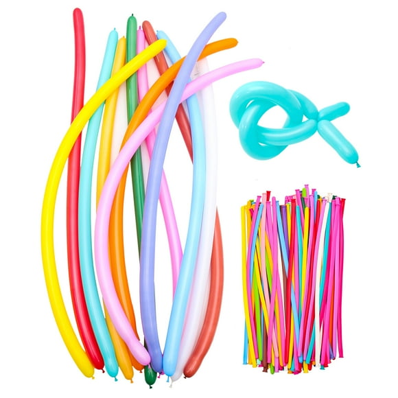 100Pcs Long Balloons Twisting Balloons Wedding Party Balloons Cartoon Twisting Balloons