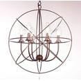 thumbnail image 4 of Crystorama Lighting - Six Light Outdoor Chandelier - Outdoor Chandelier -, 4 of 5