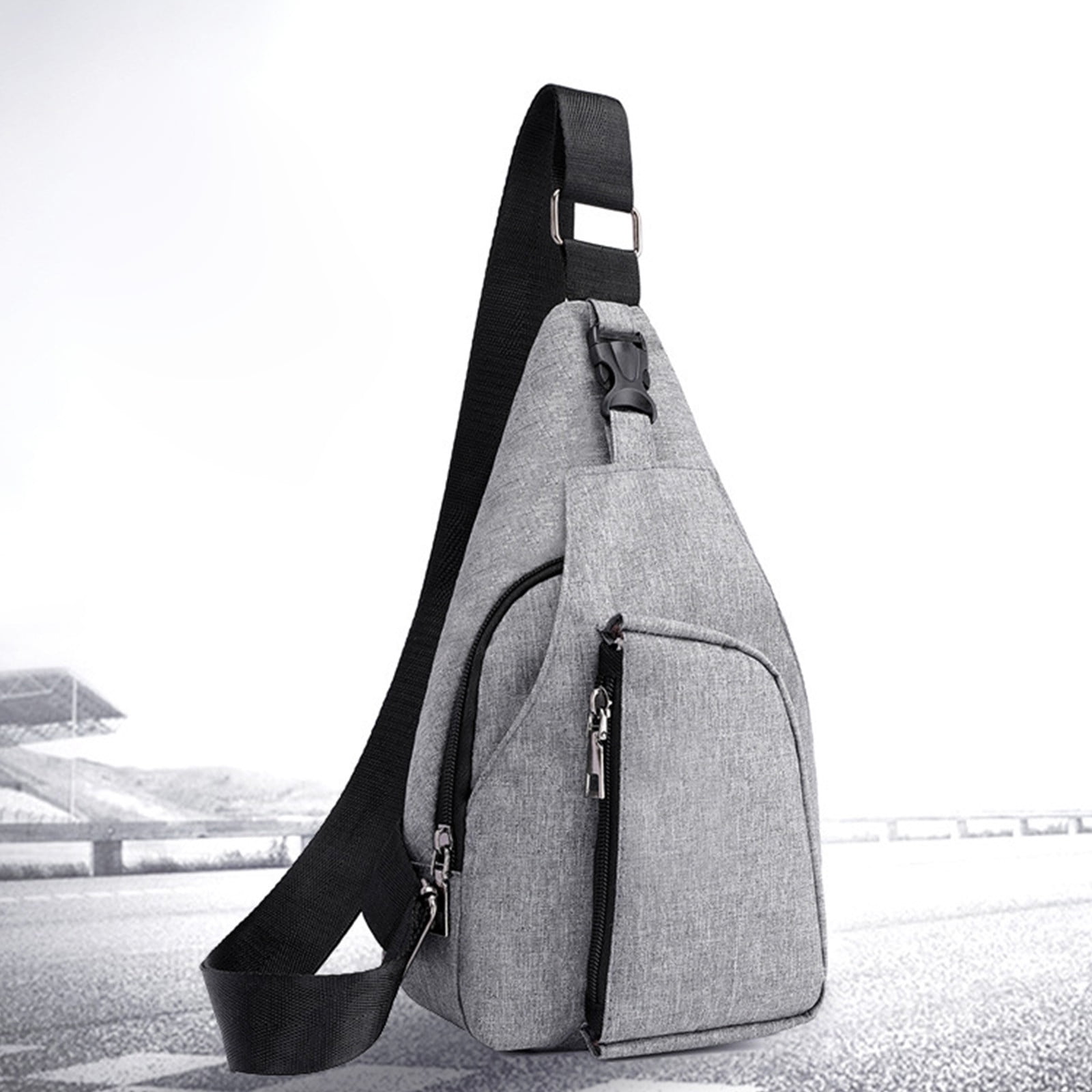 WIZUTIZ Crossbody Bag For Men, Messenger Bag Shoulder Bag With