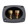 thumbnail image 2 of Speaker Stereo Screw Cup Connectors Subwoofer ,Black ( # 7 ) 7, 2 of 7