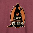 thumbnail image 3 of Disney Villains - Happy Hallowqueen - Women's Lightweight French Terry Long Sleeve Shirt, 3 of 5