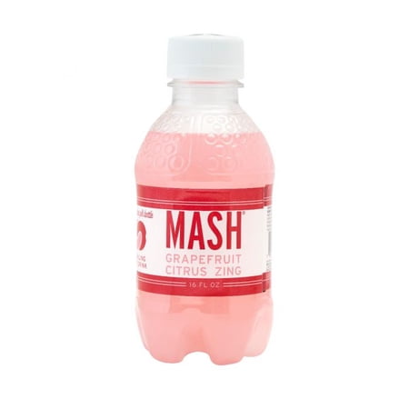 Mash Natural Essence Low-Calorie Sparkling Water Beverage , 16 Fluid Ounce (Grapefruit Citrus Zing, Pack of 6)