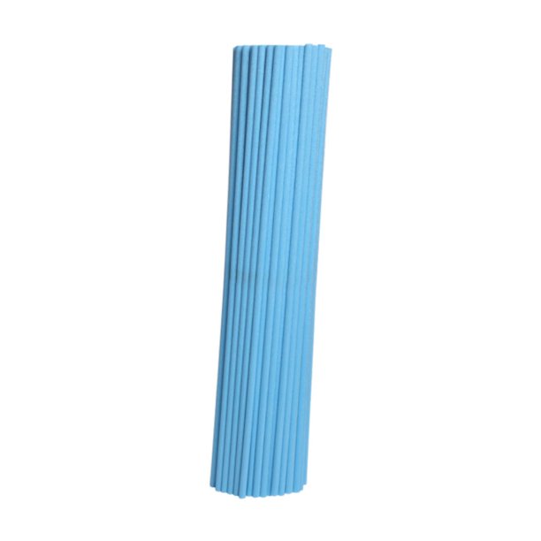 100 piezas de fibra de difusor de aceite esencial 3 mmx20cm liviano versátil Azul