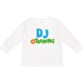 thumbnail image 3 of Inktastic DJ in Training Boys or Girls Long Sleeve Toddler T-Shirt, 3 of 5