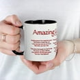 thumbnail image 5 of CafePress - Amazing Grace Mug - 11 oz Ceramic Mug - Novelty Coffee Tea Cup, 5 of 6