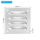 thumbnail image 2 of Cubierta de Ventilación Uxcell 4 x 4" Pantalla de Aleación de Aluminio Rejilla de Ventilación HVAC para Cocina Baño Pared Techo, 2 of 7