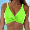 thumbnail image 2 of Women Full Coverage Bikini Top No Bottom Push up Swimsuits Top Sport Bra Bathing Suits Tops, 2 of 9
