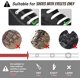 thumbnail image 3 of Niños y adultos sin cordones, 16 cordones elásticos, zapatillas planas blancas de silicona sin cordones, deportivas, 3 of 5