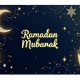 thumbnail image 3 of Elegant Ramadan Mubarak Lanterns Moon Gold Royal Blue Backdrop Banner Eid Celebrations Event Decor Muslim Festival Decorations Party Supplies, 3 of 7