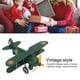 thumbnail image 4 of Avión De Cuerda, Juguete De Avión Vintage De Hojalata De Estilo Retro Hecho A Mano Para Escritorio, 4 of 7