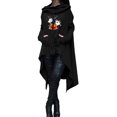 thumbnail image 1 of WEAIXIMIUNG Sweat à Capuche pour Femmes Fermeture Éclair Mode Automne et Hiver Manches Longues Imprimé Uni Droit, 1 of 3