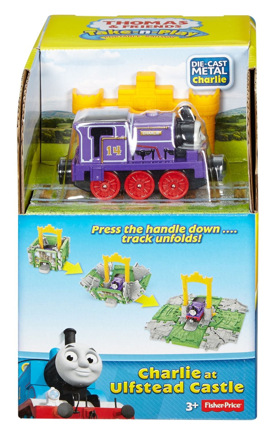 Thomas and Friends Take-n-Play Charlie at Ulfstead Castle Playset