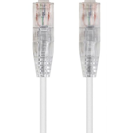 UPC: 0889028015780 | Monoprice SlimRun Cat6 28AWG UTP Ethernet Network Cable  3ft White