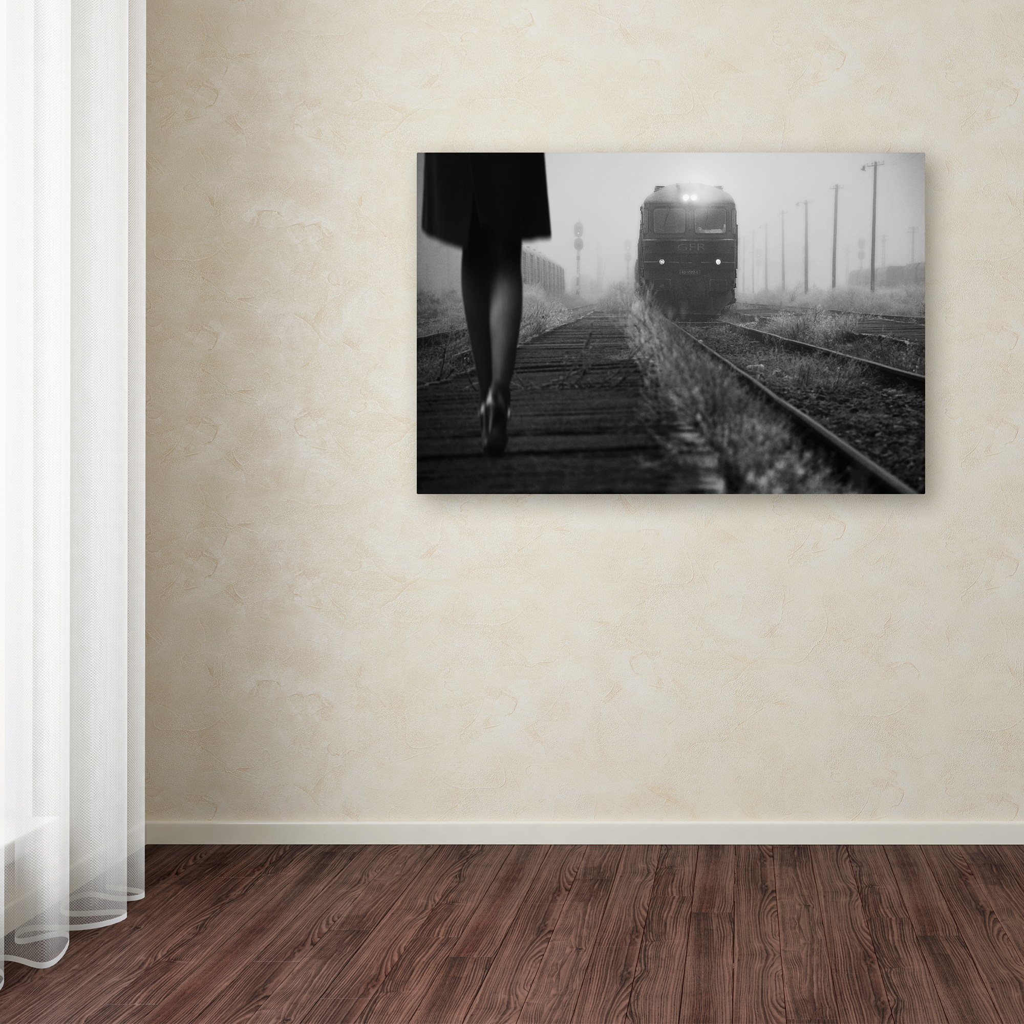 Trademark Fine Art 'November Passengers' Canvas Art by Nicoleta Gabor