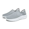 thumbnail image 4 of Men's Breathable Knit Sneakers Comfortable On Casual Shoes For Walking Running Yoga Gym Beach Summer Spring, 4 of 8
