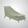 thumbnail image 2 of Modern Leisure Basics Patio Chaise Lounge Cover, 76"L x 27"W x 30"H, Sage Green, 2 of 12